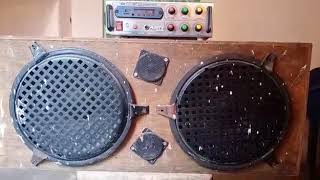 how make to 4440 double ic amplifier full load 10 inch speaker [upl. by Frentz]