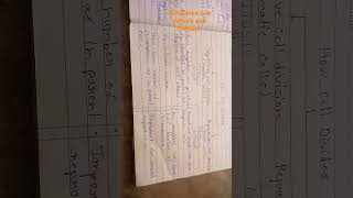 difference between mitosis and meiosis geneticsnursing [upl. by Panchito]