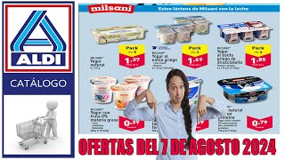 ALDI Bazar Ofertas  ♥  AlDI del 7 DE AGOSTO del 2024  Folleto ALDI del 7 AGOSTO 2024  ALDI [upl. by Cerys]