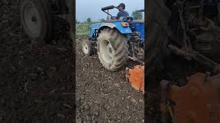 7feet का सोनालिका का रोटावेटर। rotavator sonalika farming agriculture [upl. by Anolahs]