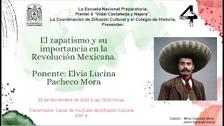 El zapatismo y su importancia en la Revolución Mexicana [upl. by Zaid]