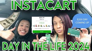 DAY IN THE LIFE OF AN INSTACART SHOPPER 2024  IS INSTACART STILL WORTH IT  TIPS amp TRICKS ‼️ [upl. by Pucida]