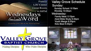 Valley Grove Baptist Church  Sunday Morning Worship  11032024 [upl. by Blanch924]