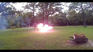 Oxy Acetylene Balloons VS Roman Candle [upl. by Petersen]