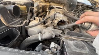 طريقة تنظيف الثروتل في خمس دقائق  تنظيف بوابة الهواء  throttle body cleaning [upl. by Malina820]