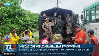 REALIZAN EVACUACIONES EN ZACATECOLUCA [upl. by Ihab780]