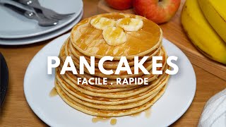 Recette rapide et facile  Pancakes [upl. by Voss]