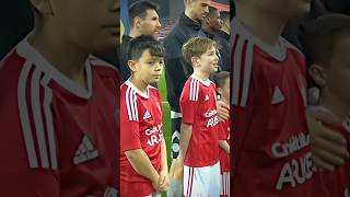 When Childs meet the idols very happy and respect from player [upl. by Ellecram513]