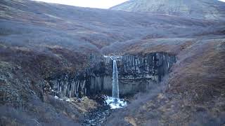 Islande Parc national de Skaftafell et Svartifoss  Iceland National Park Skaftafell Svartifoss [upl. by Fleischer]