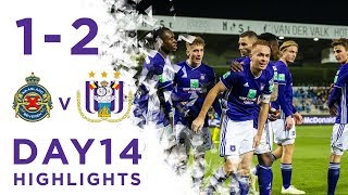 WaaslandBeveren 12 RSCA Highlights 041118 [upl. by Neelrak]