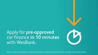 Apply for PreApproved Vehicle Finance in 10 Minutes with WesBank [upl. by Delahk486]