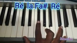 KWIGA GUCURANGA PIANO 🎹 Igice cya 4 gamme de Ré majeur par Mus Isidore [upl. by Aloin]