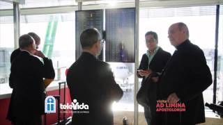 Visita AD Limina 2015  Llegada de los Obispos a Roma [upl. by Sadonia]