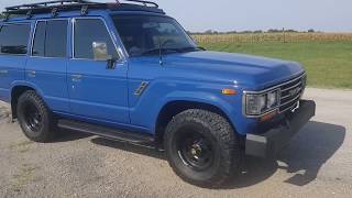 1989 Toyota FJ62 Land Cruiser Video Restored To Perfection 2019 [upl. by Ruscher48]