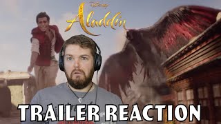 Aladdin Official Trailer Reaction [upl. by Imit675]