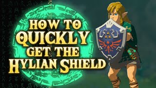 How To Quickly GET  BUY The Hylian Shield in Tears of the Kingdom [upl. by Shuman]