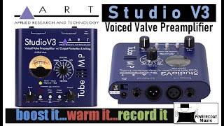 ART Studio V3 Voiced Valve Preamplifier Why and How I Use It [upl. by August]