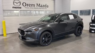 2023 Mazda CX30 25 Turbo Premium Package Orem Provo American Fork Lindon Pleasant Grove U [upl. by Ahsir463]