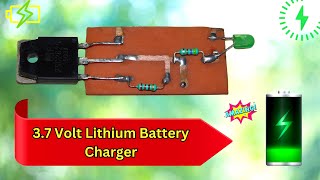 Amazing 37 Volt Lithium Battery Charger electronicsprojects [upl. by Filbert714]