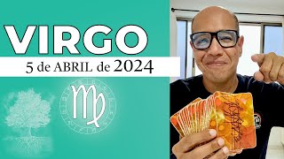 VIRGO  Horóscopo de hoy 5 de Abril 2024 [upl. by Nosyarg225]