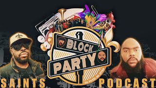 Saints Block Party Podcast Saints vs Chiefs ZOOM LIVESTREAM 2024 WK5 whodat chiefskingdom [upl. by Piselli]