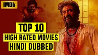 Top 10 Highest Rated South Indian Hindi Dubbed Movies on IMDb 2022 [upl. by Ttenaej]