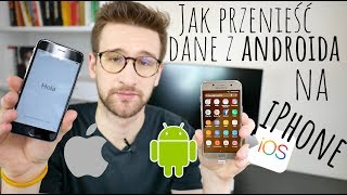 Jak PRZENIEŚĆ dane z ANDROIDA na 📲IPHONA🍎❓ [upl. by Oemac848]