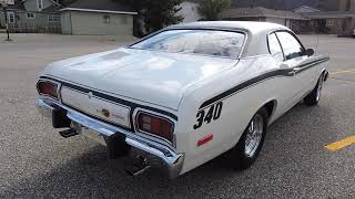 1973 Plymouth Duster 340 4speed for sale at www coyoteclassics com [upl. by Scuram]