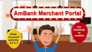 Introducing AmBanks New Merchant Portal [upl. by Onahpets]