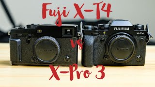 The Fuji XT4 vs X Pro 3 Camera Which One Should You Buy [upl. by Adnarym]