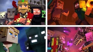 Fallen Kingdom The Complete Minecraft Music Video Series [upl. by Drof]