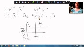 Zinc Sulfide And Oxygen Make Zinc Oxide And Sulfur [upl. by Eecart286]