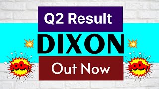 Dixon technologies q2 results • Dixon q2 result ls 2025 • Dixon technologies share latest news [upl. by Leibarg]