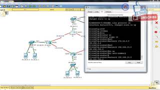 configure eigrp protocol multiple routers in cisco packet tracer [upl. by Arikahs]