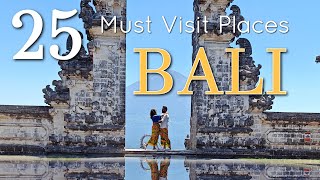 25 Must Visit Places in BALI  Bali Tourist Places  Bali Travel Guide  Bali Vlog 2024 [upl. by Kowal553]