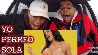 YO PERREO SOLA  BAD BUNNY VIDEO REACTION REVIEW [upl. by Hoenack731]