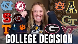 College Decision Reactions  Ivies UNC UCs Alabama and more [upl. by Llednav]