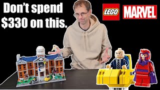 3 Things to Know about the Lego XMansion  Independent Mini Review of Set 76294 [upl. by Ecnarolf]