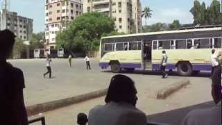 Standing in Navsari Bus Station Gujarat India 7th May 2012 [upl. by Atnas]