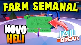 comprando o little bird no jailbreak farm semanal  1 [upl. by Clarance]