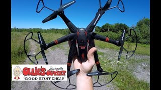 Ollies DRONE Aerodrone X18 Hexacopter Review on JUMPER T8SG [upl. by Asenaj]