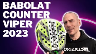 Racchette PADEL BABOLAT COUNTER VIPER 2023 [upl. by Millian100]