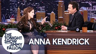 Anna Kendrick Does Her Impression of Kristen Stewart Talking About Pitch Perfect 3 [upl. by Aitital]