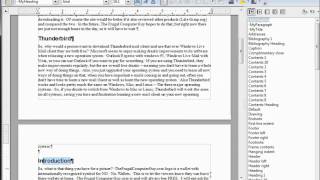 LibreOfficeWriter 29 Paragraph Styles  part 1 [upl. by Zorine860]