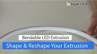 Bendable Aluminium Extrusions for LED Strip Lights [upl. by Petit]