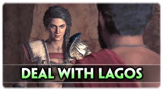 Assassins Creed Odyssey  Take Out a Cultist NonViolently Persuade Lagos to join Brasidas [upl. by Stimson]