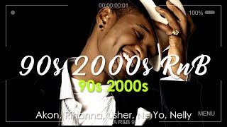 Best of RampB Classics 90s amp 2000s  Old School RampB Music Ever 🎶 Akon Rihanna Usher Ne Yo Nelly [upl. by Abixah]