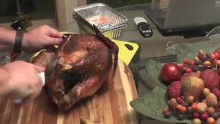 Turkey in The Big Easy Roaster Smoker amp Grill [upl. by Bolan]