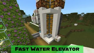 Building a Fast Elevator in Minecraft [upl. by Devehcoy]