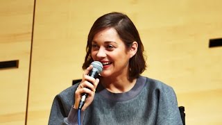 NYFF52 Live Marion Cotillard  On Creating Characters [upl. by Yevad]